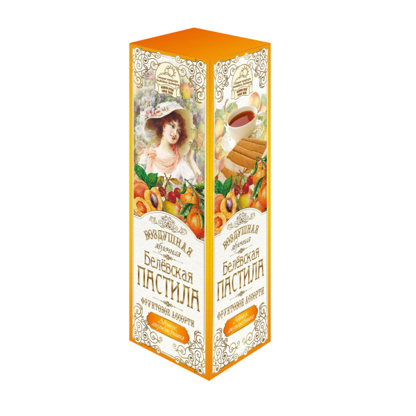 Пастила Белевская (3*30г кусочки) фруктовая (абрикос, апел., вишня) 90 г, ТМ Старые Традиции Пастила Белевская (3*30г кусочки) фруктовая (абрикос, апел., вишня) 90 г, ТМ Старые Традиции