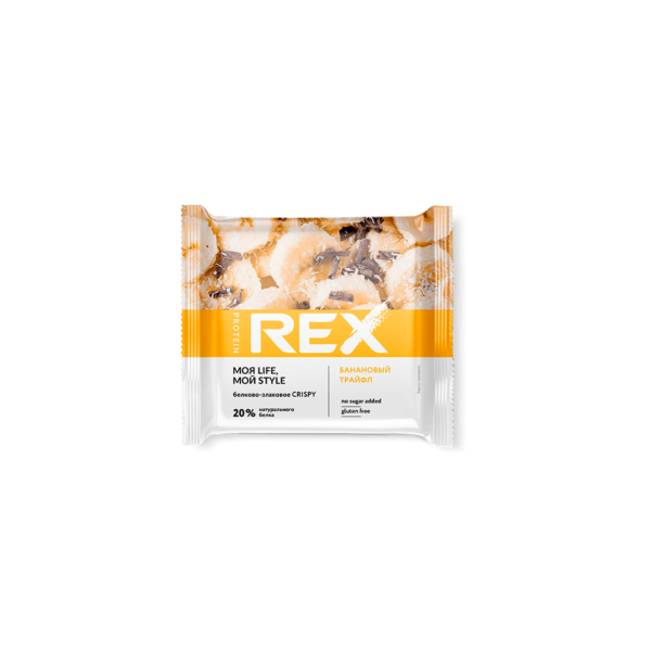 Хлебцы Crispy протеино-злаковые Банановый трайфл 55г/12шт ТМ ProteinRex Хлебцы Crispy протеино-злаковые Банановый трайфл 55г/12шт ТМ ProteinRex